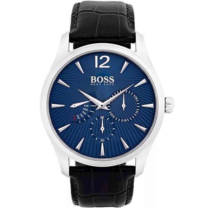 Image of fra Hugo Boss mat rustfri stål Commander multifunction quartz herre ur